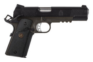 Springfield 1911 Loaded Operator .45 ACP Pistol features a picatinny rail
